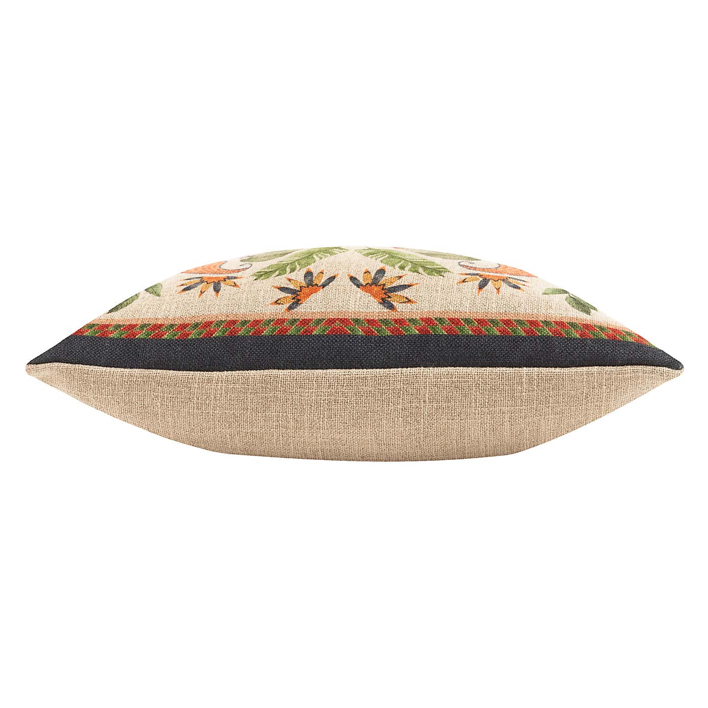 Wylder Tropics Parrot Square Cushion