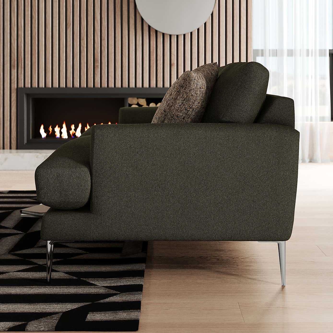 Tonal Boucle Fabric Sample