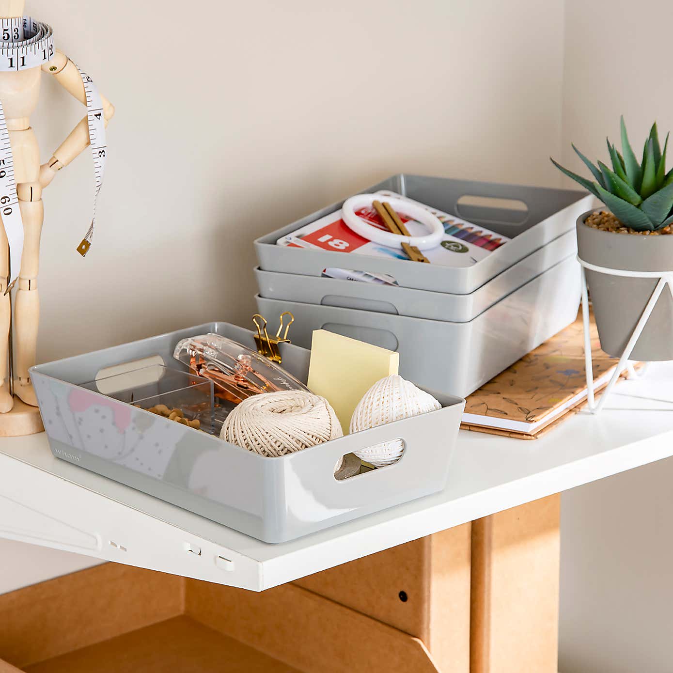 Wham Studio Set of 4 Storage Baskets