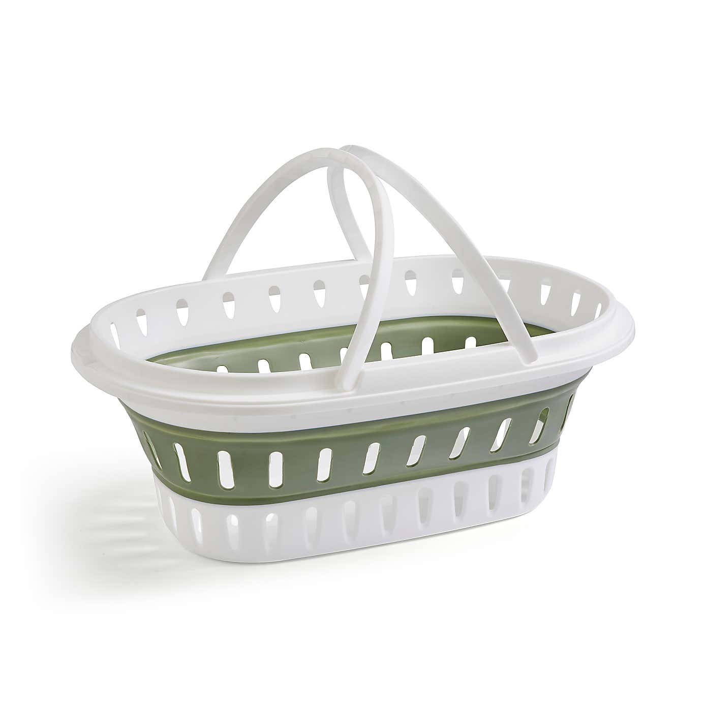 Collapsible Laundry Basket with Handles