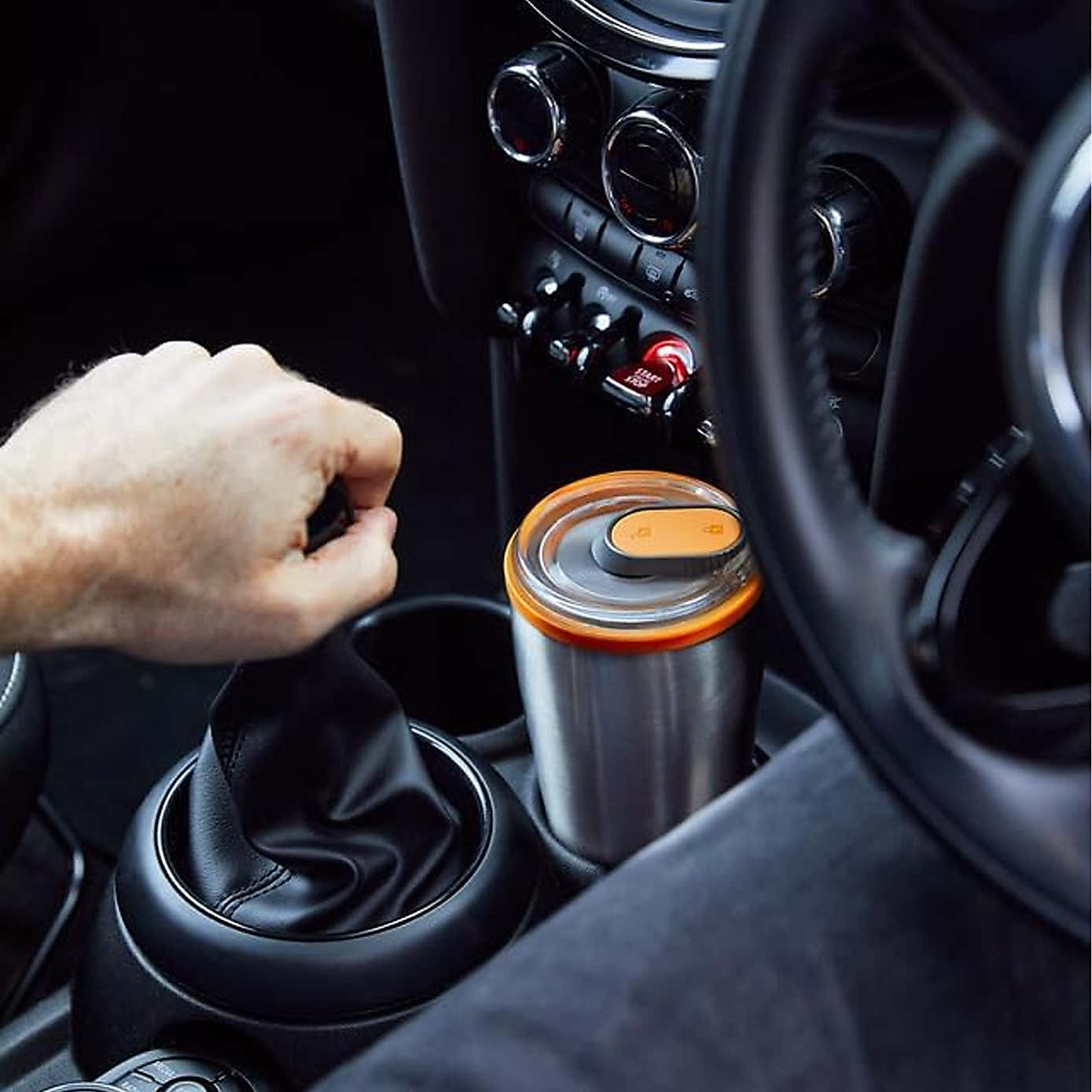 Black and Blum Insulated Travel Tumbler