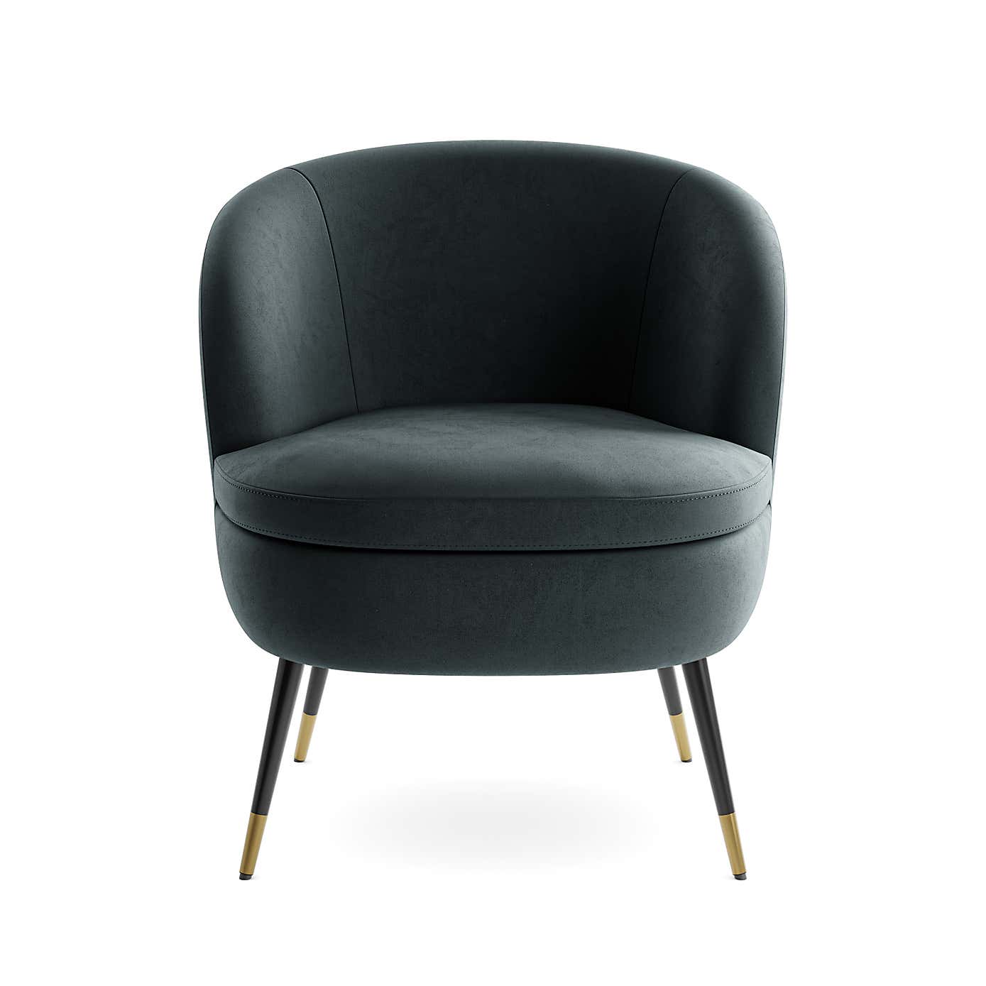 Marcie Luxe Velvet Cocktail Chair
