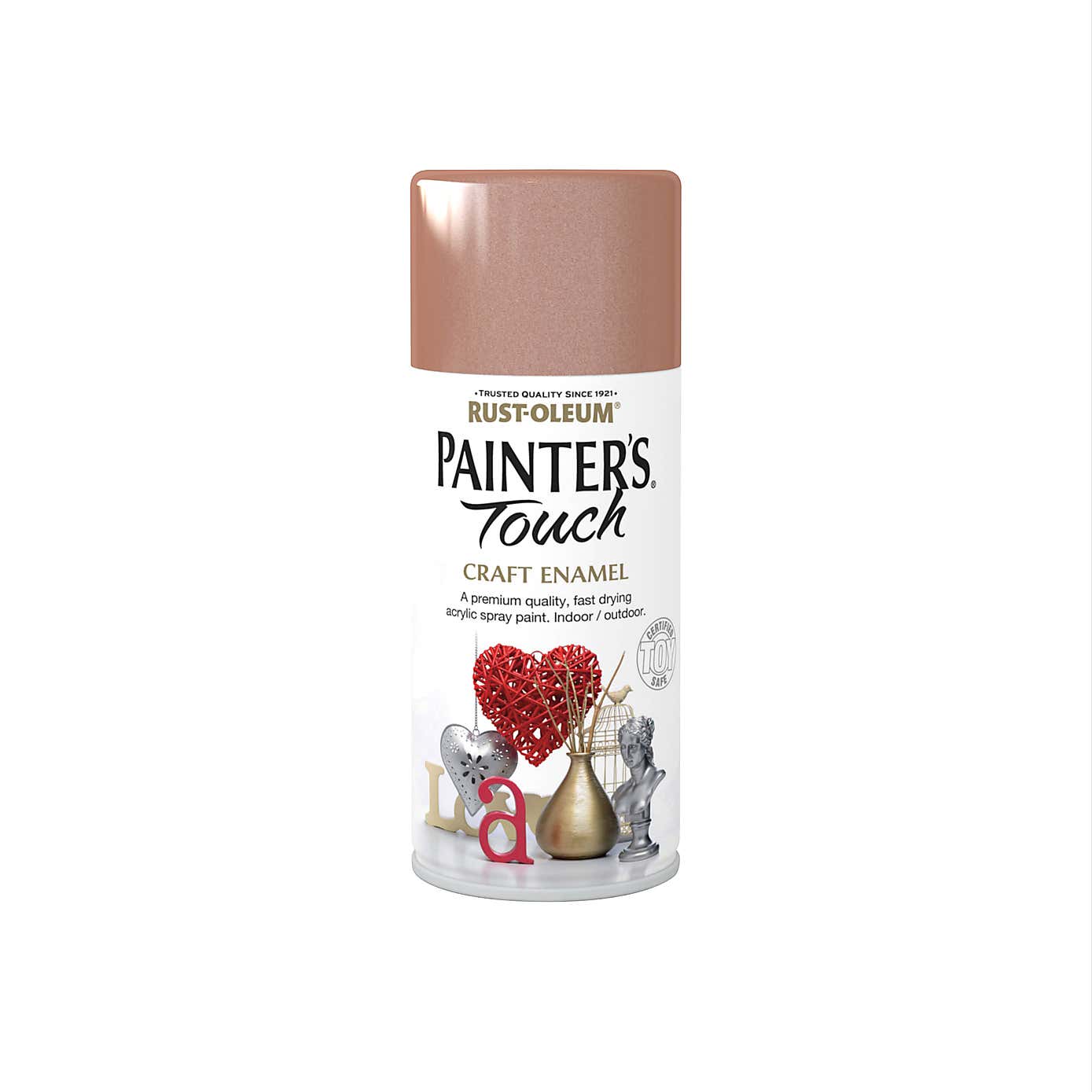 Rust-Oleum Painters Touch Metallic Copper Enamel Spray Paint 150ml