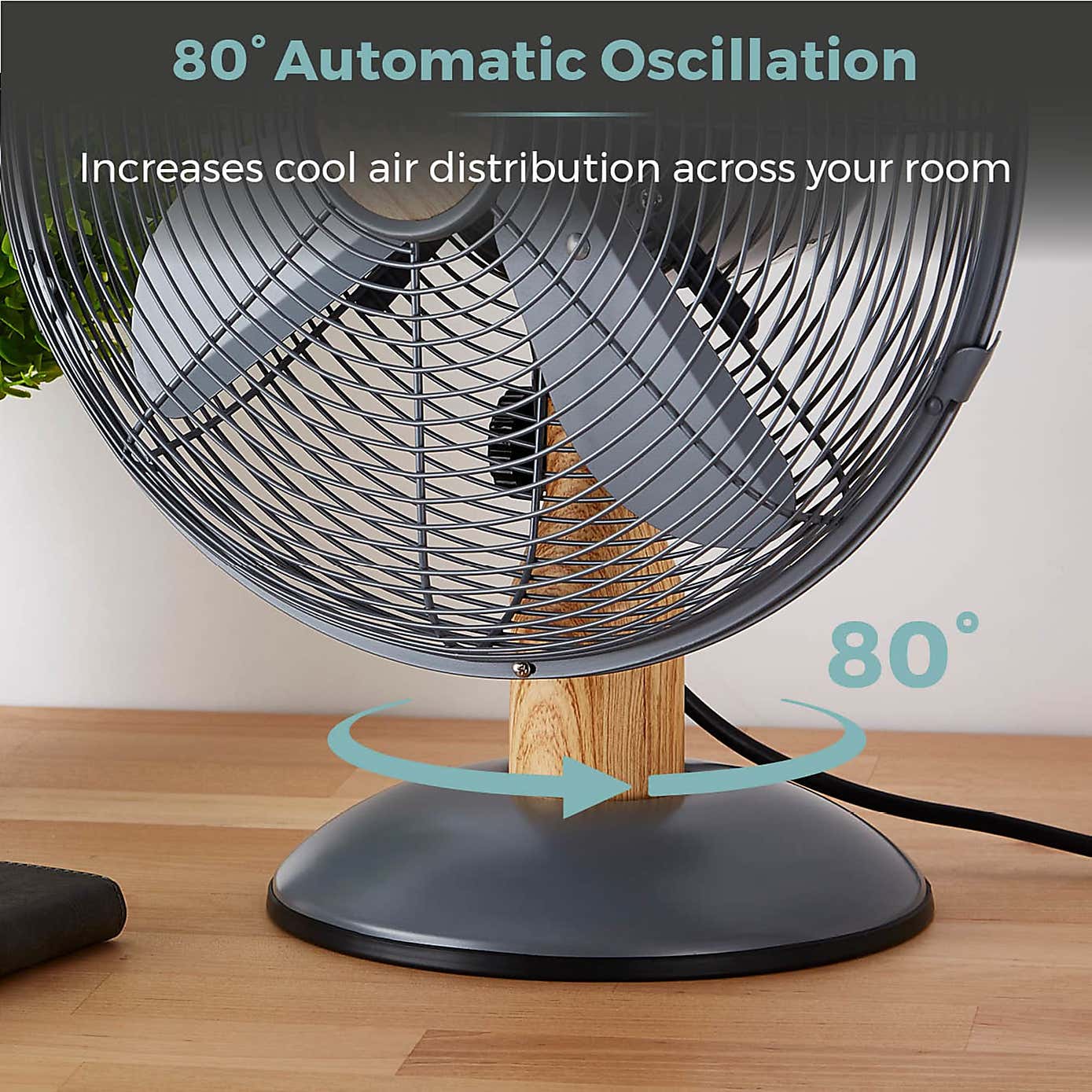 Tower Scandi 12" Desk Fan