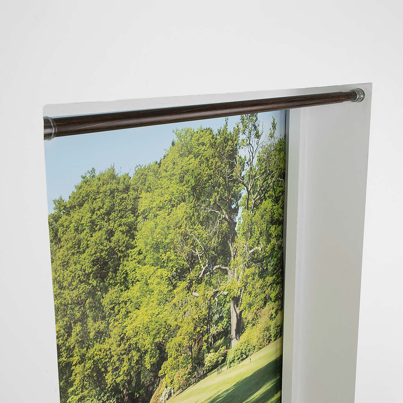 Wood Finish 22/25mm Extendable Tension Rod