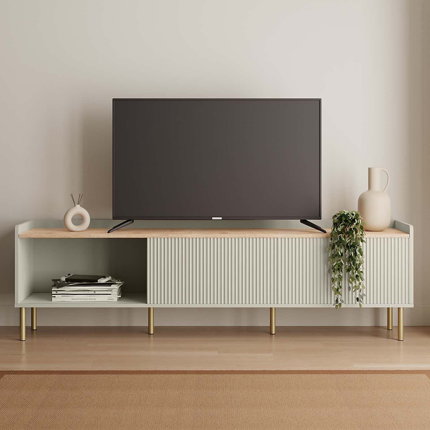 Georgi Extra Wide TV Unit Black