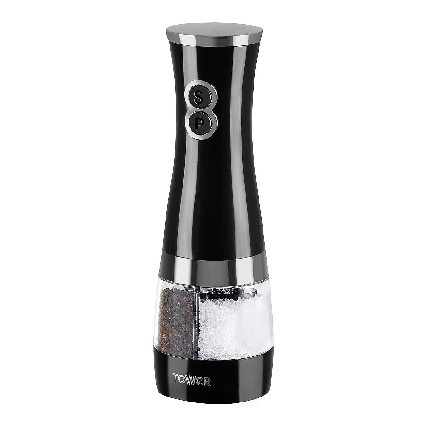 Tower Cavaletto Electric Duo Salt & Pepper Mill Set