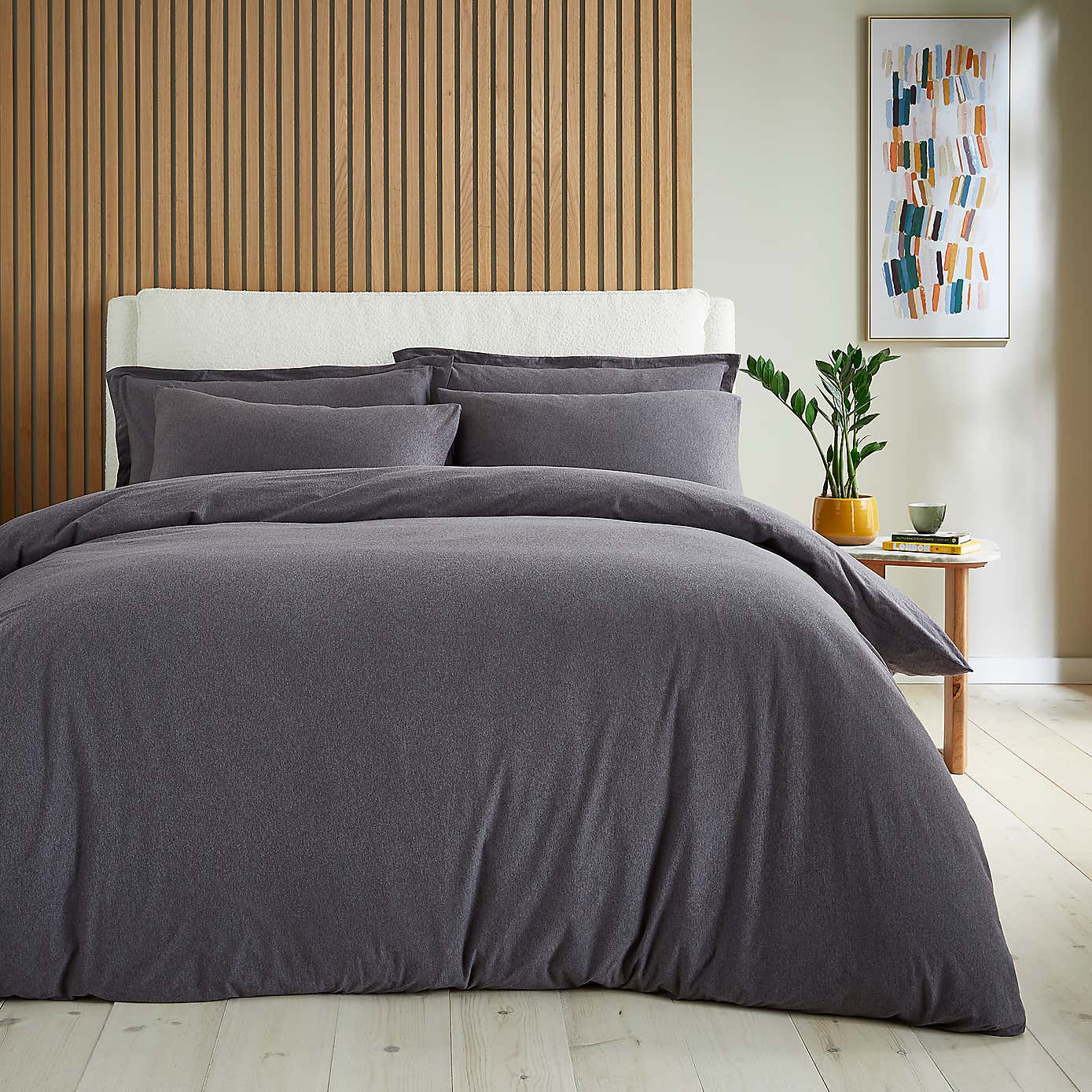 Elements Cotton Jersey Plain Oxford Pillowcase​