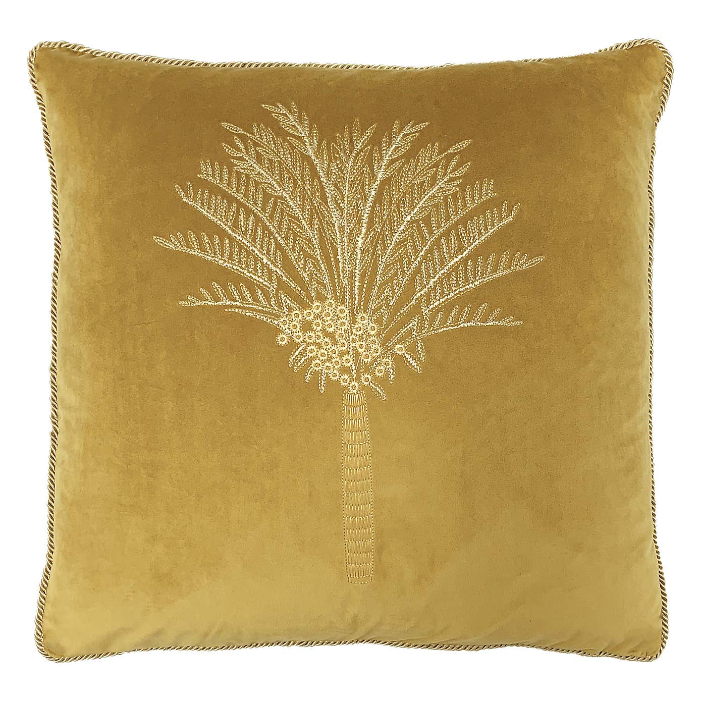 furn Desert Palm Square Cushion