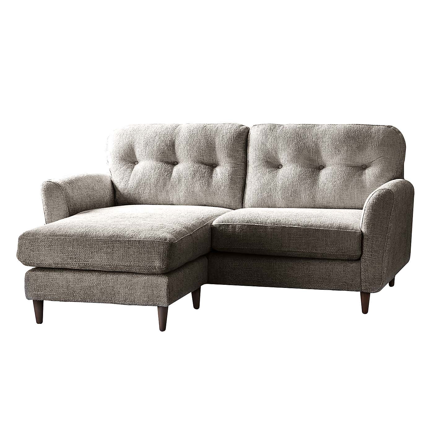 Sven Chunky Chenille Corner Chaise Sofa