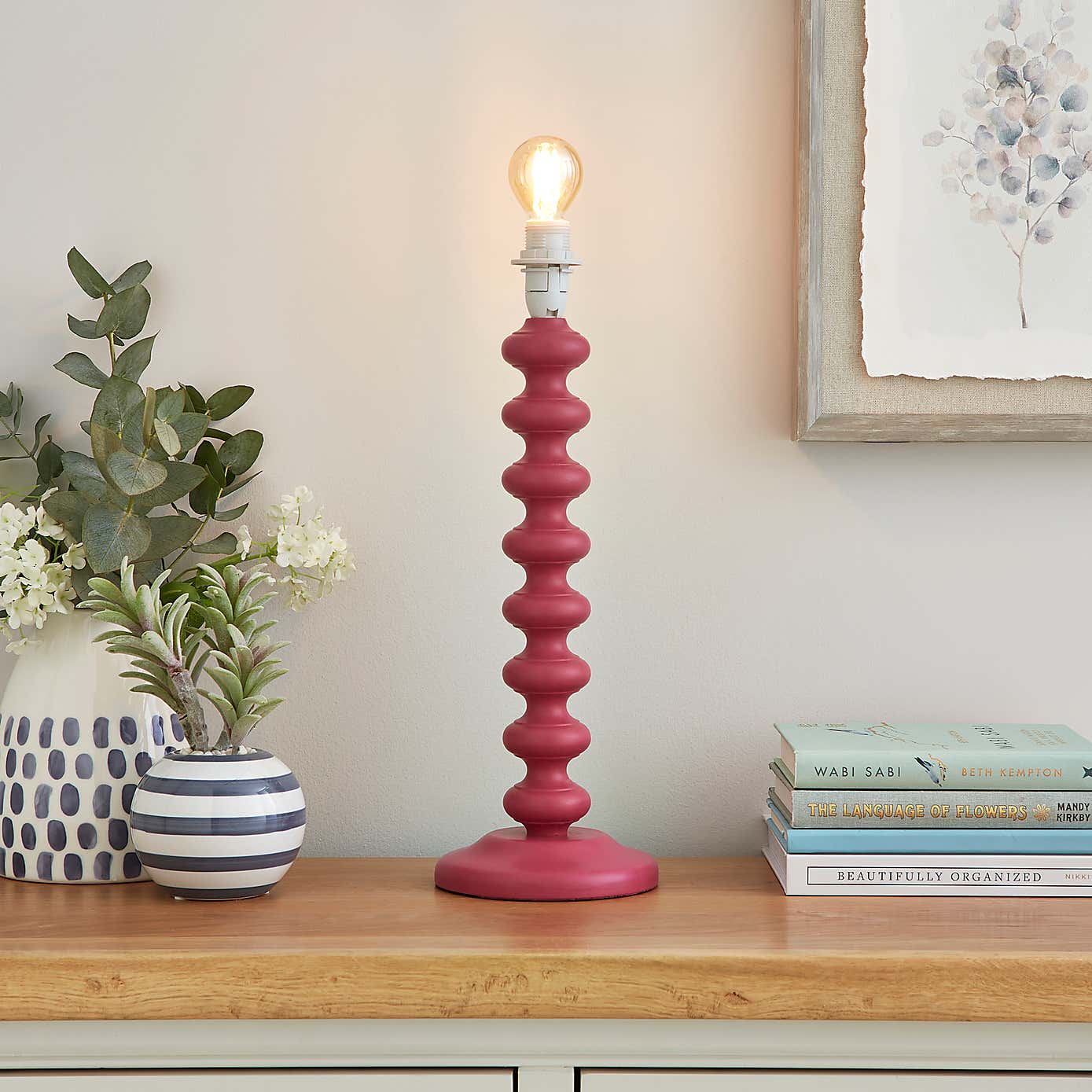 Paint Your Own Bobby Table Lamp Base