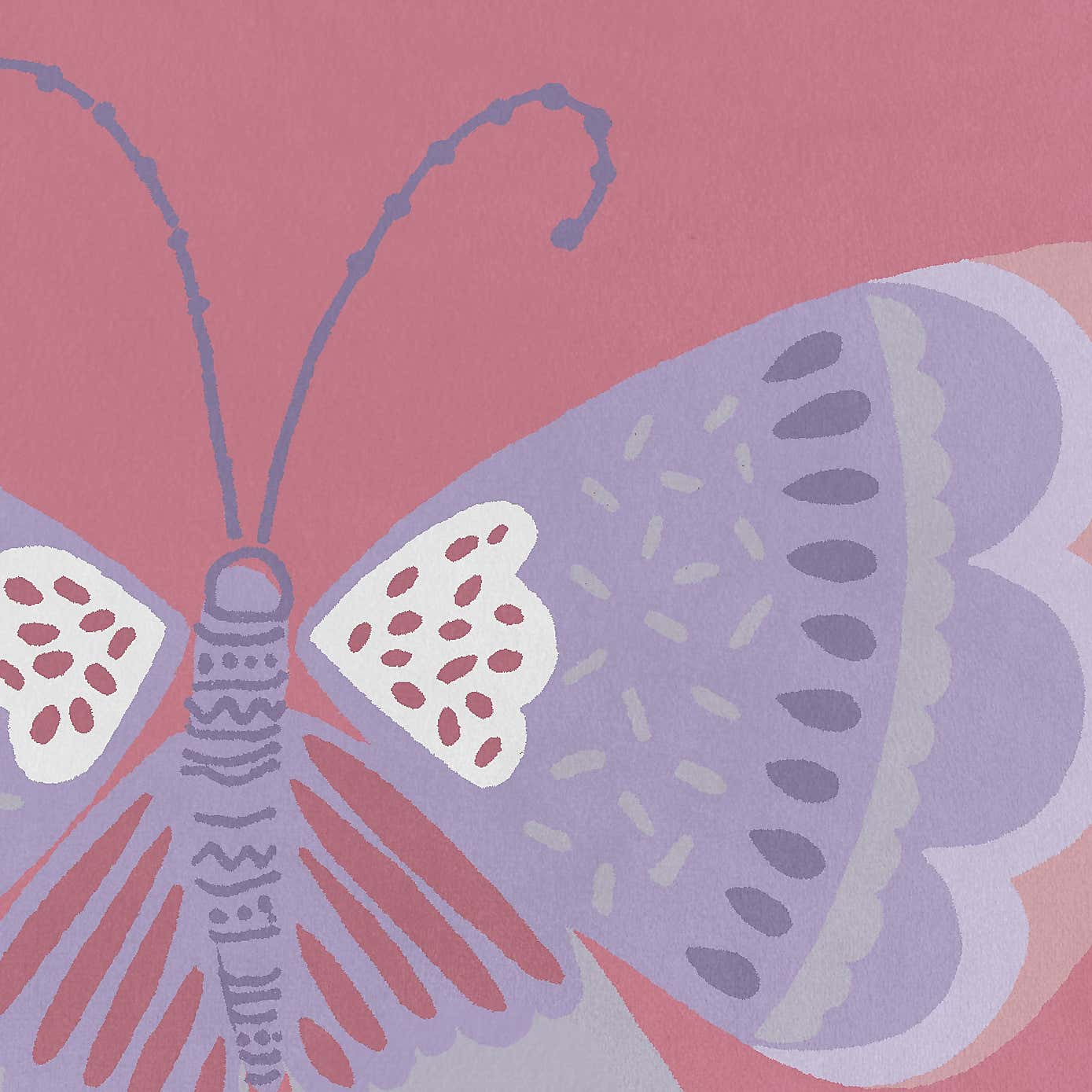 Butterfly Square Cushion