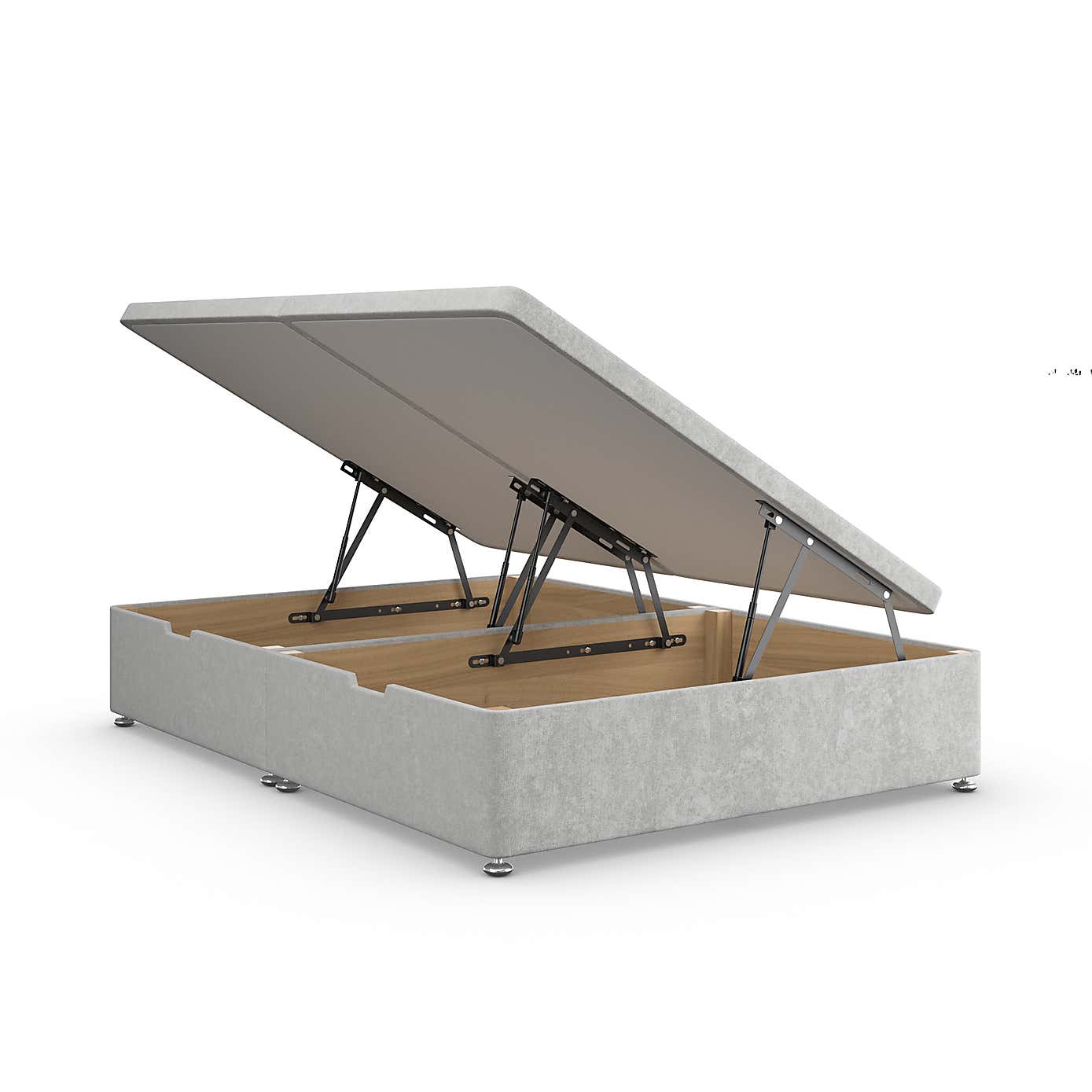 Side Chenille Ottoman Base