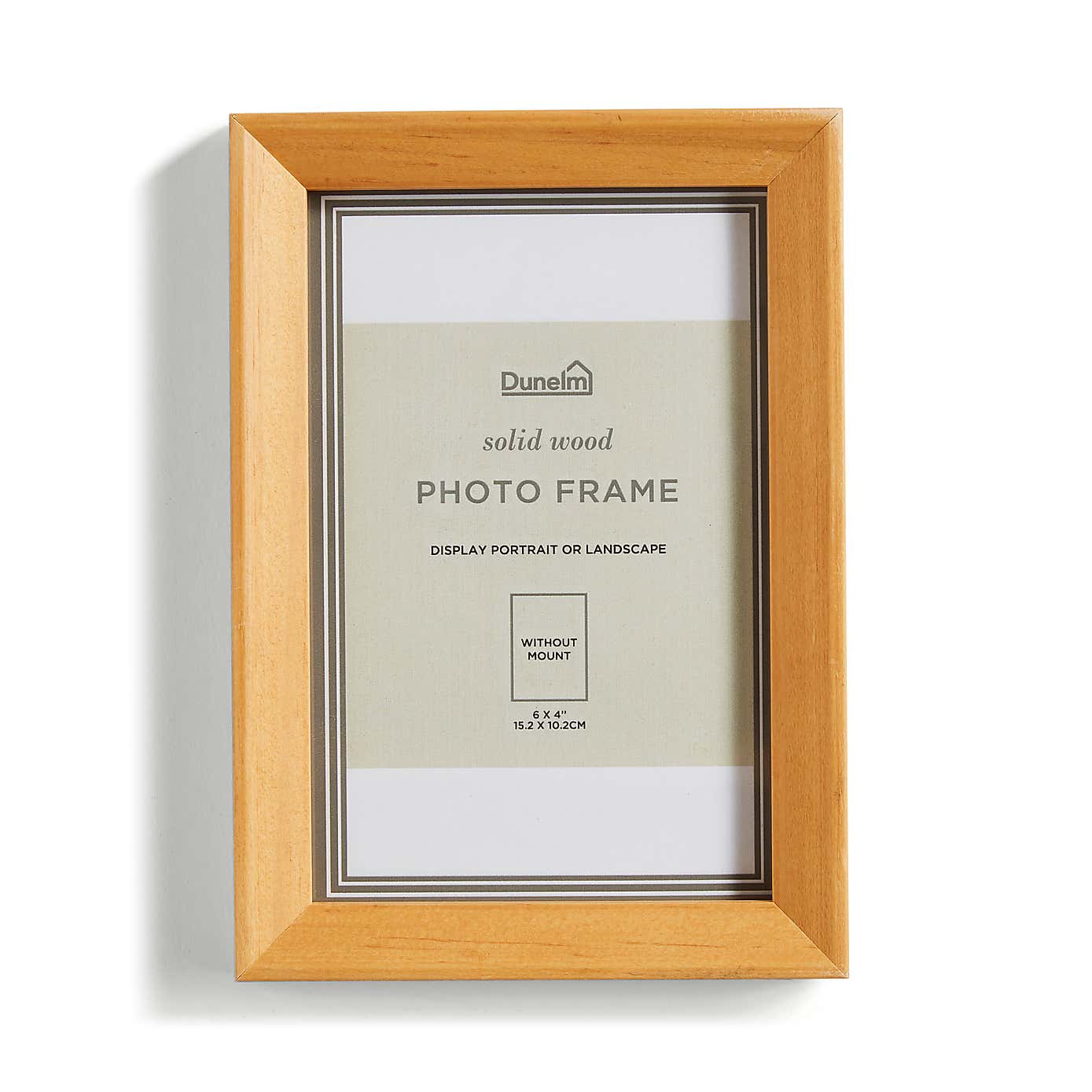 Solid Wood Edge Photo Frame