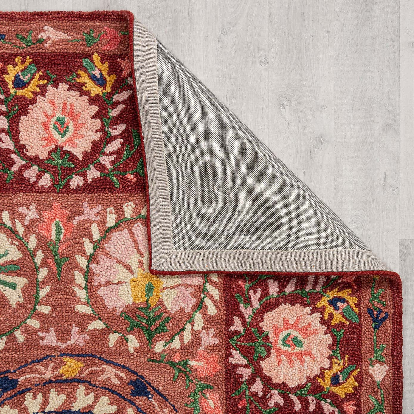 Hani Floral Wool Rug