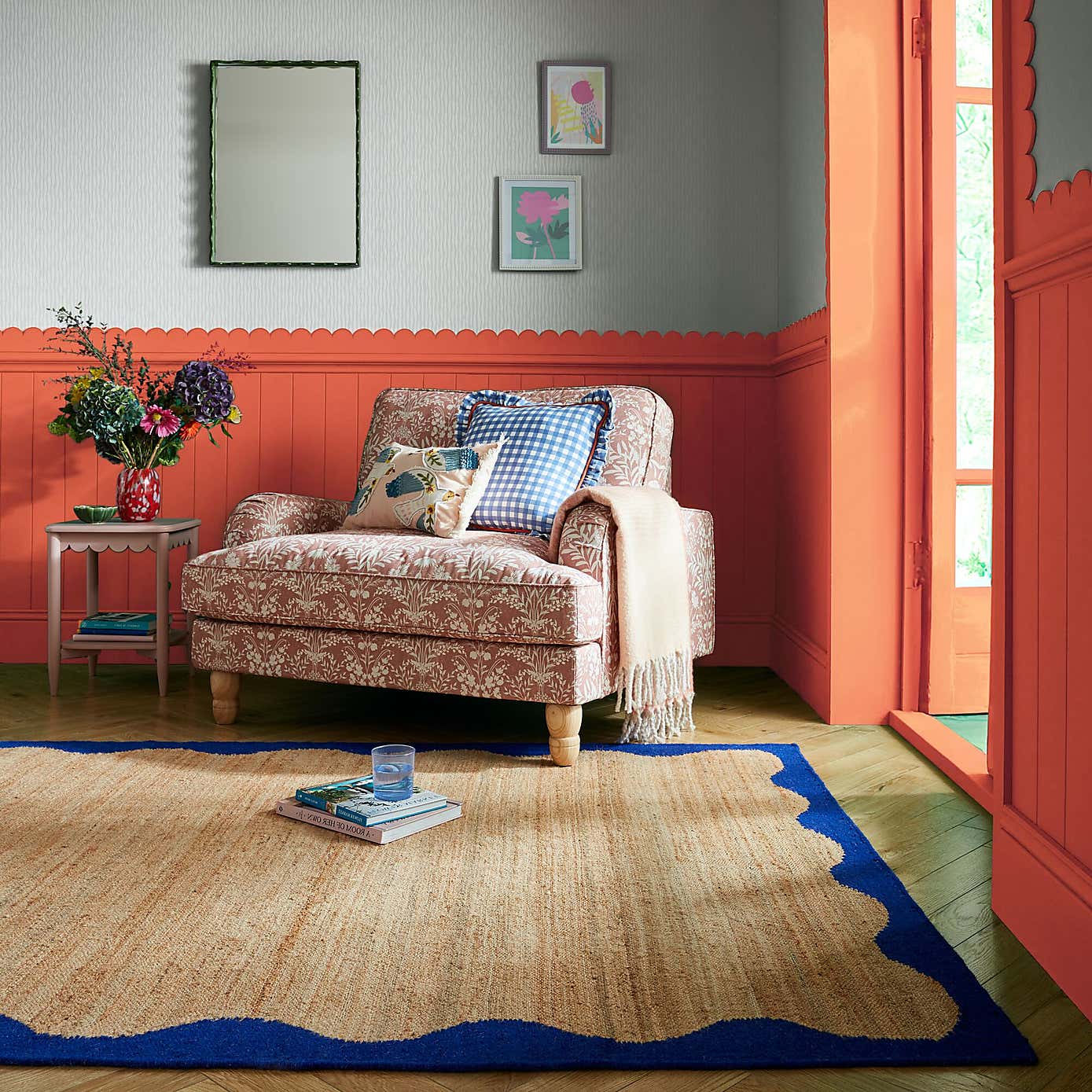 Sophie Robinson Wave Jute Rug