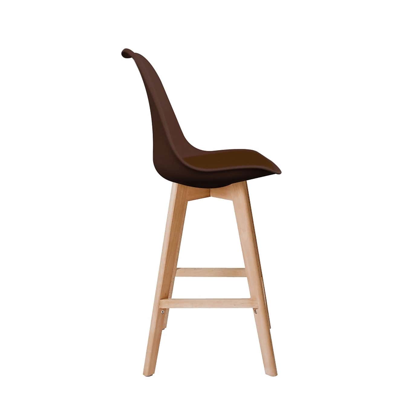 Fusion Living Soho Plastic Bar Stool