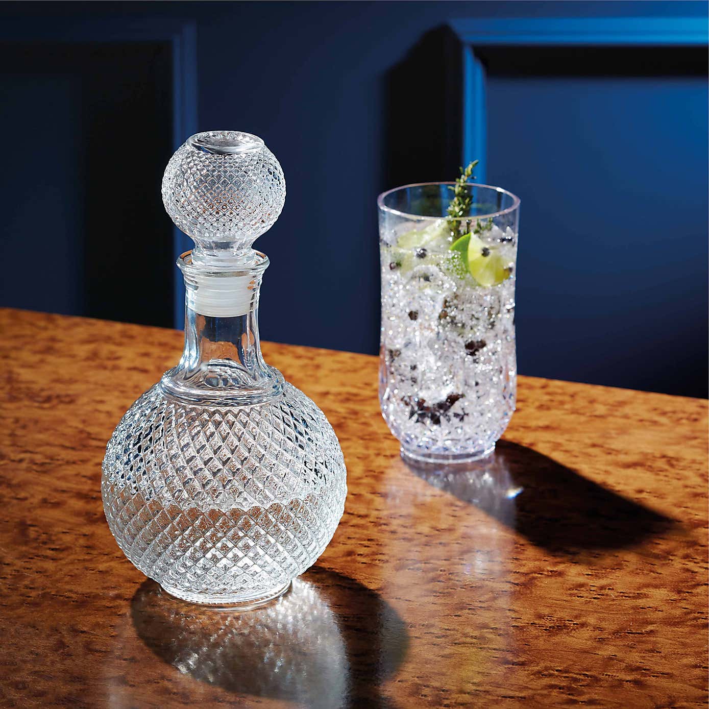 BarCraft Cut Class Effect 1L Decanter