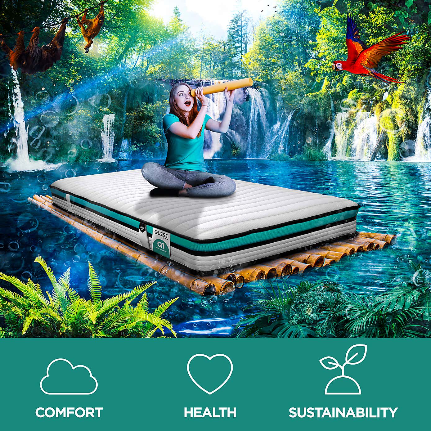 Jay-Be Quest Q1 Endless Comfort Mattress