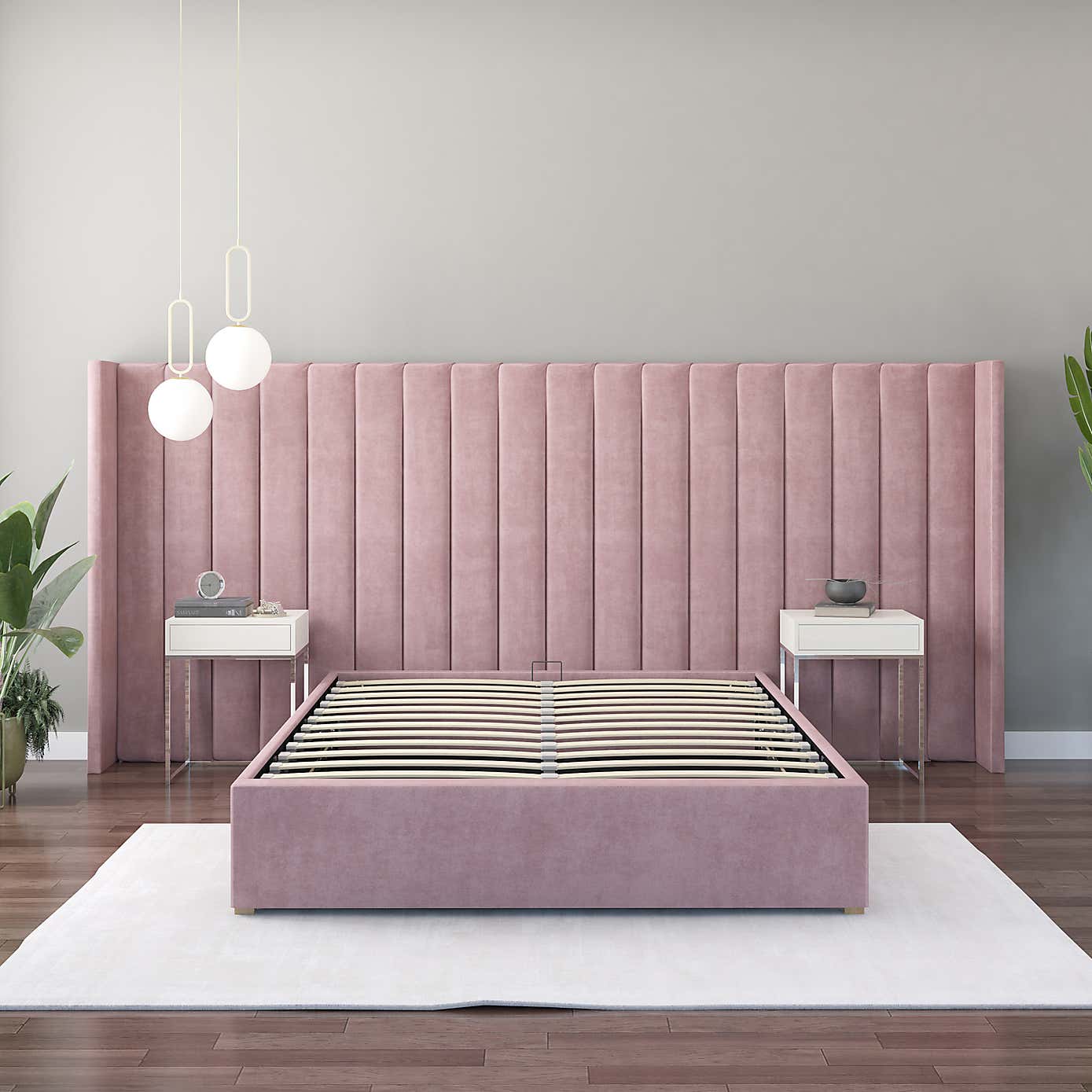 Grandeur Plush Velvet Headboard