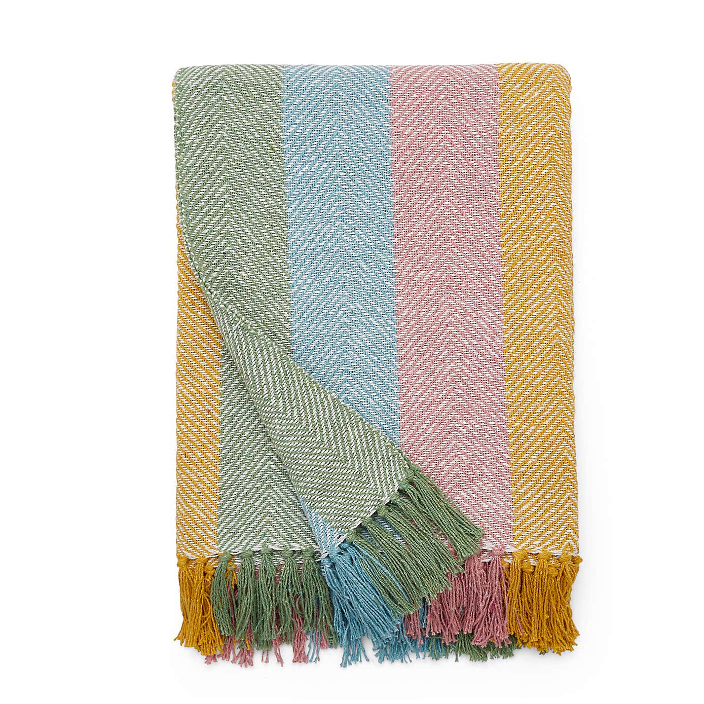 Jenson Herringbone 130cm x 180cm Throw
