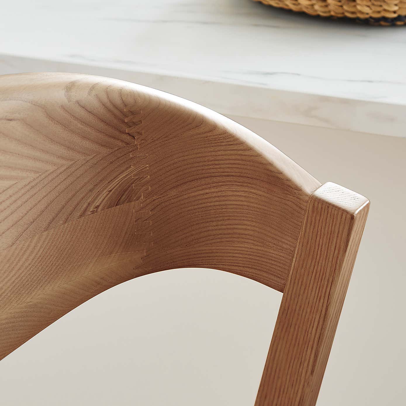 Oskar Boucle Bar Stool