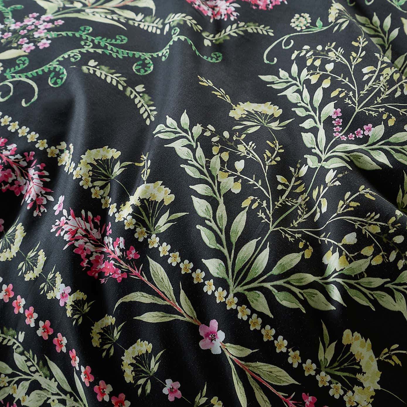 Dorma Botanical Panel Duvet Cover & Pillowcase Set