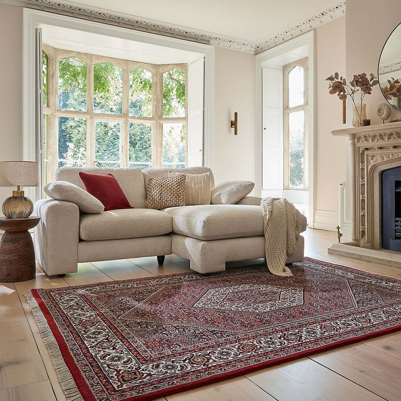 Meera Premium Hand-Knotted Persian Wool Rug