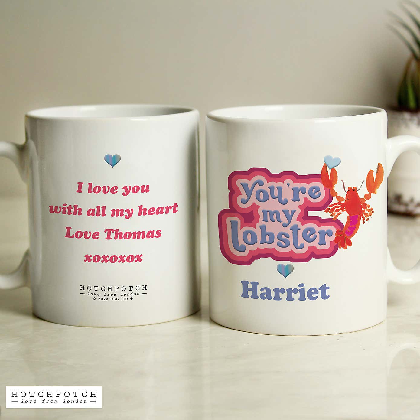 Personalised Lobster Mug