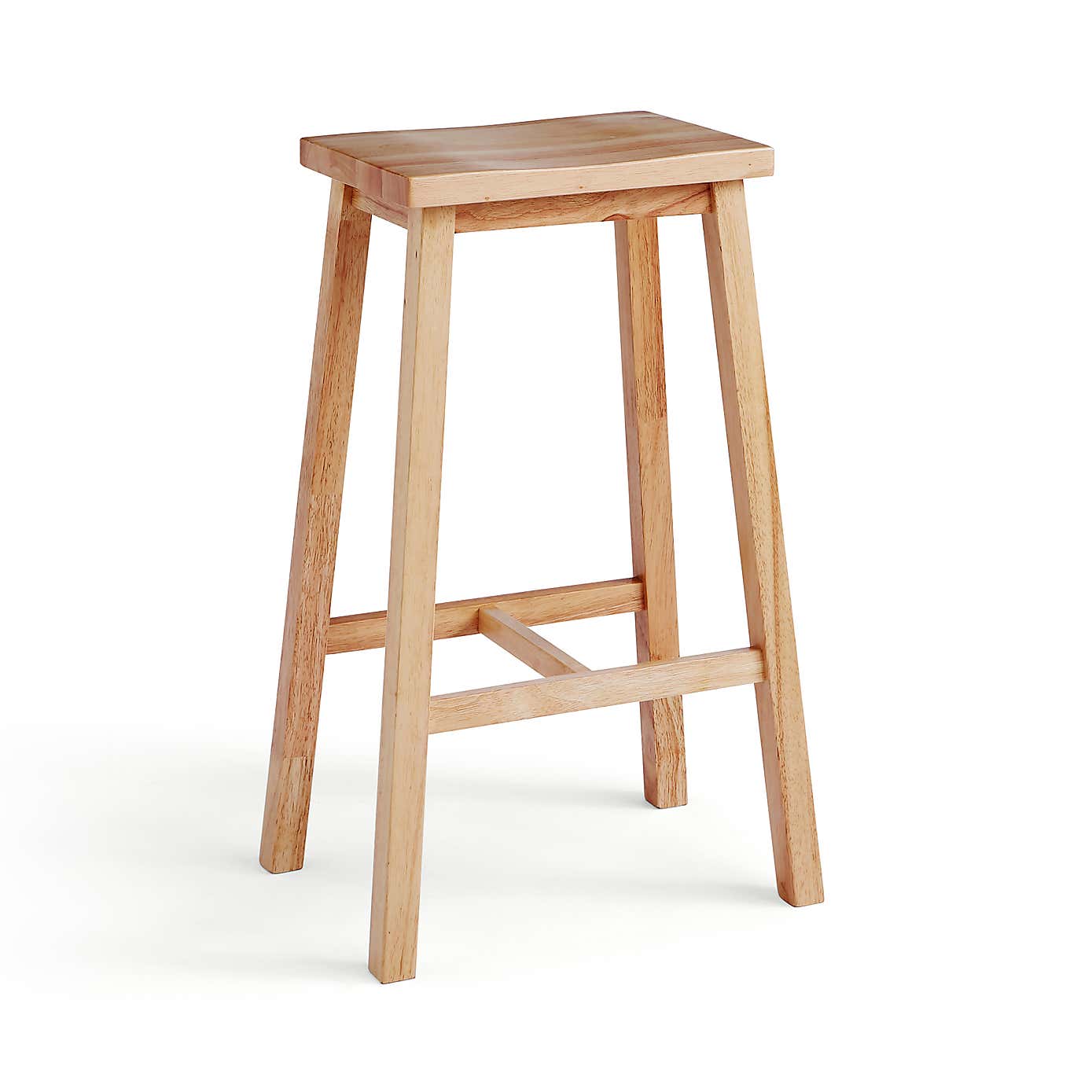 Briston Counter Height Bar Stool, Light Wood