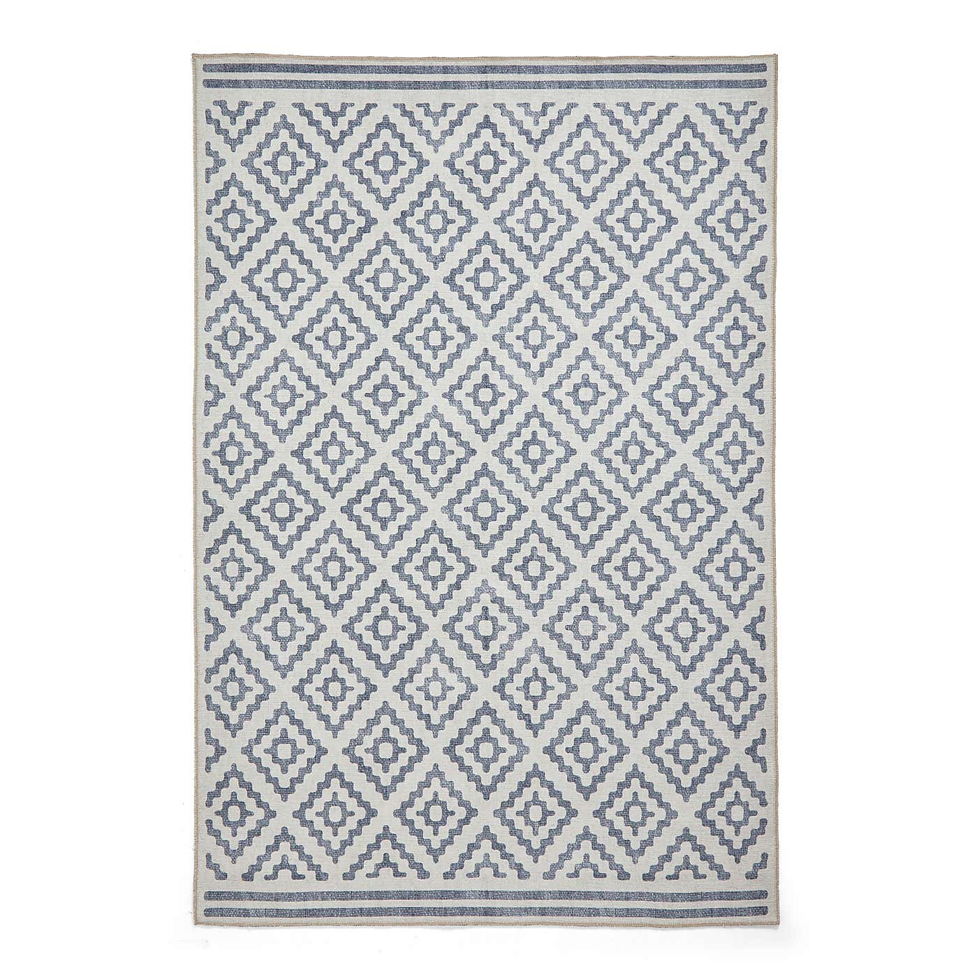 Coral Diamond Rug