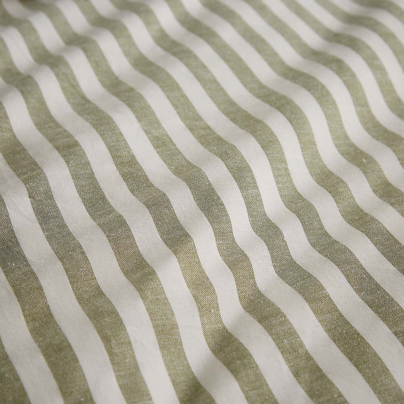 Portloe Stripe Cotton Duvet Cover & Pillowcase Set