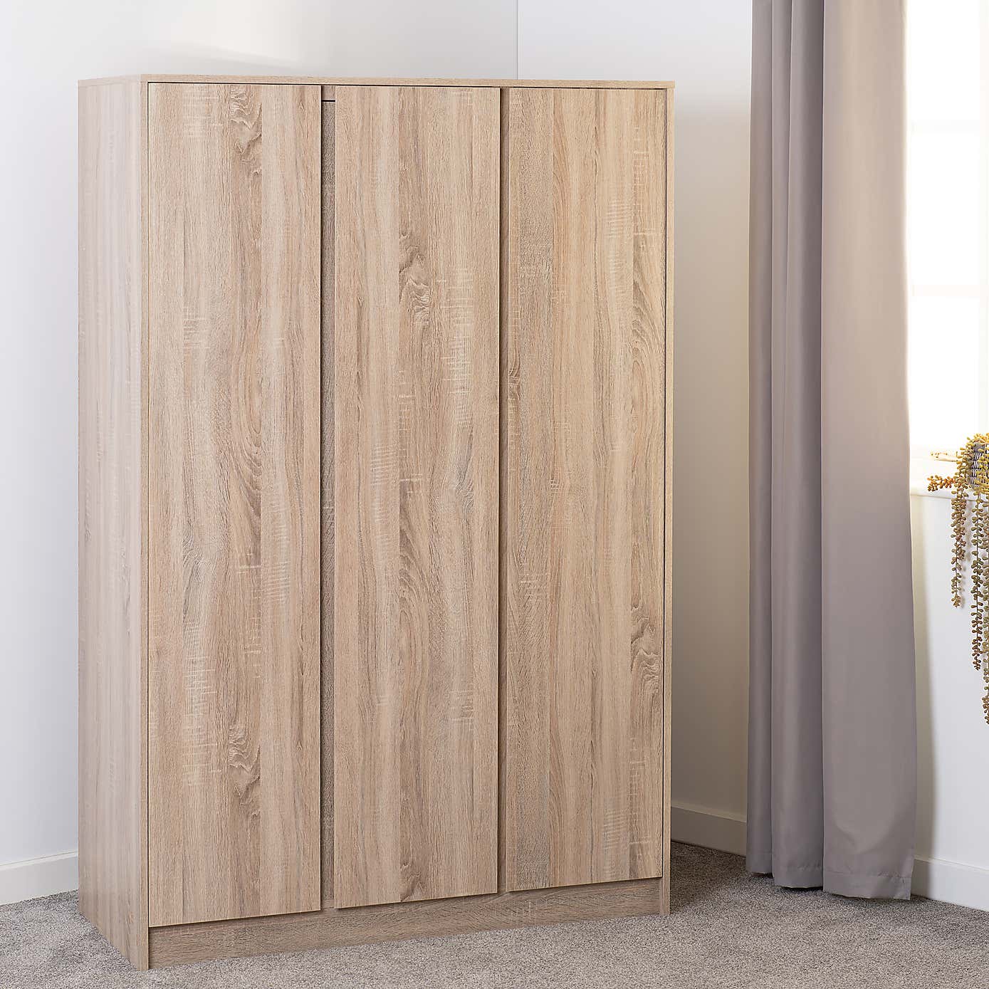 Walker Triple Wardrobe