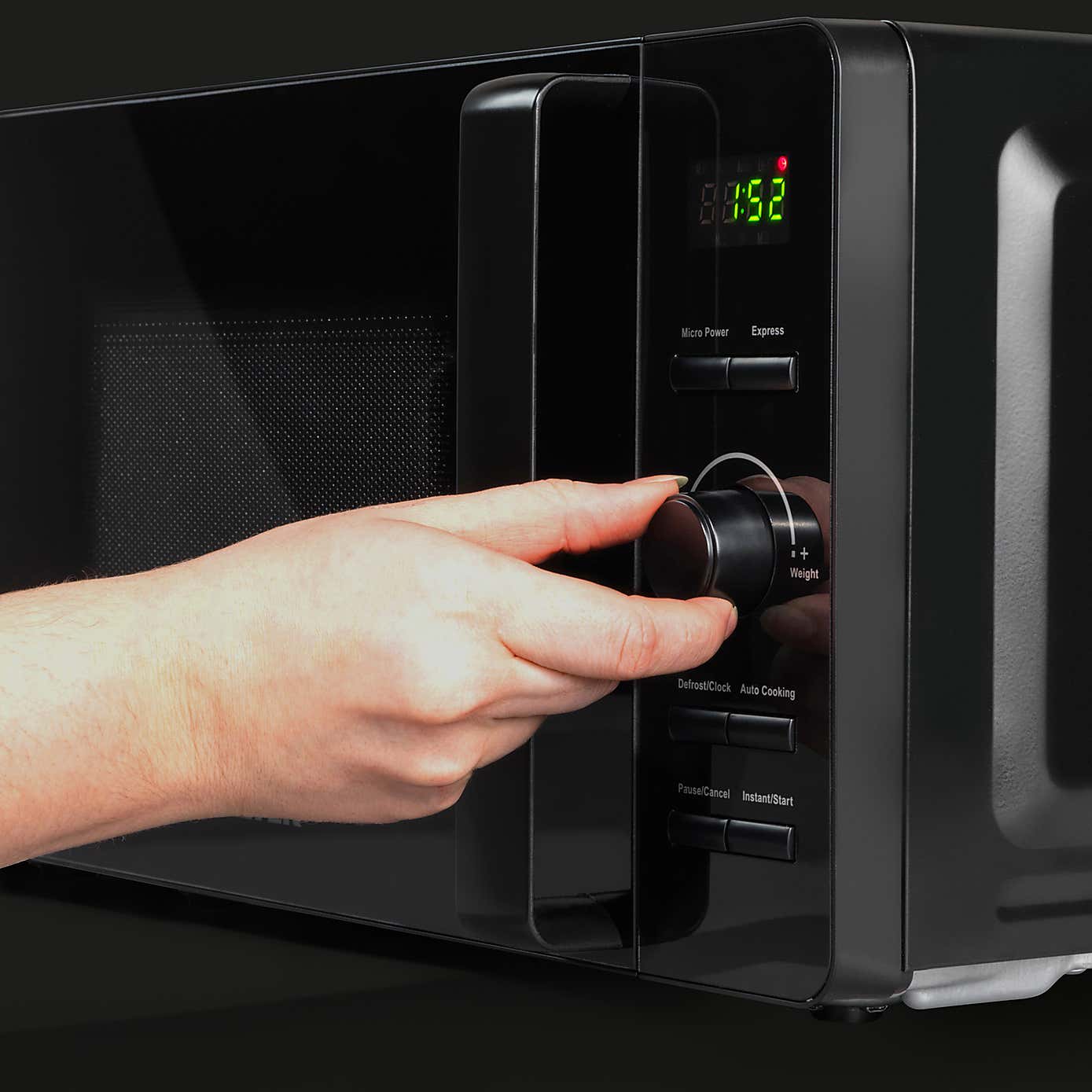 Salter Kuro Black Digital Microwave