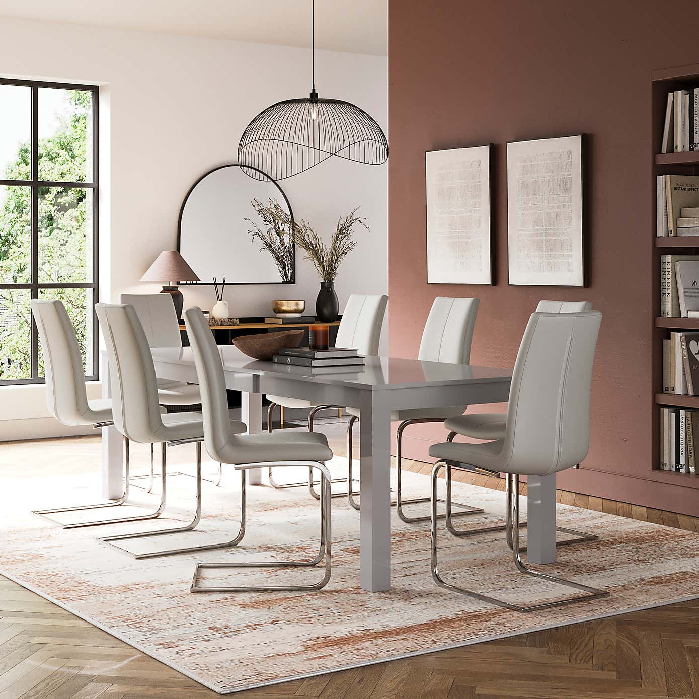 Harlington 8-10 Seater Extendable Dining Table