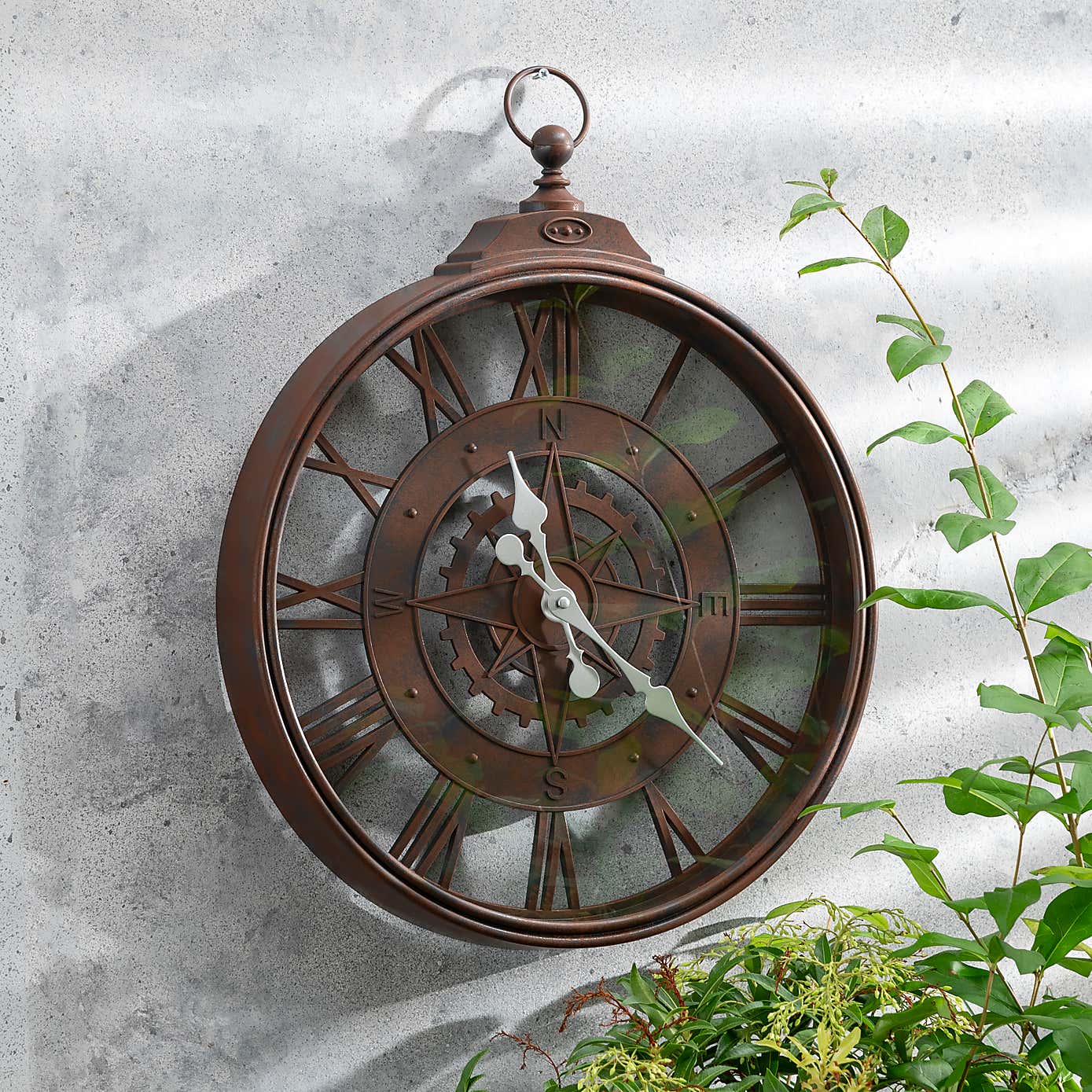 Indoor Outdoor Listera Clock 40x50cm