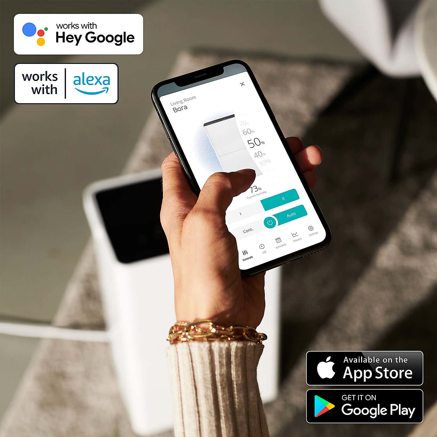 Duux Bora Smart Dehumidifier