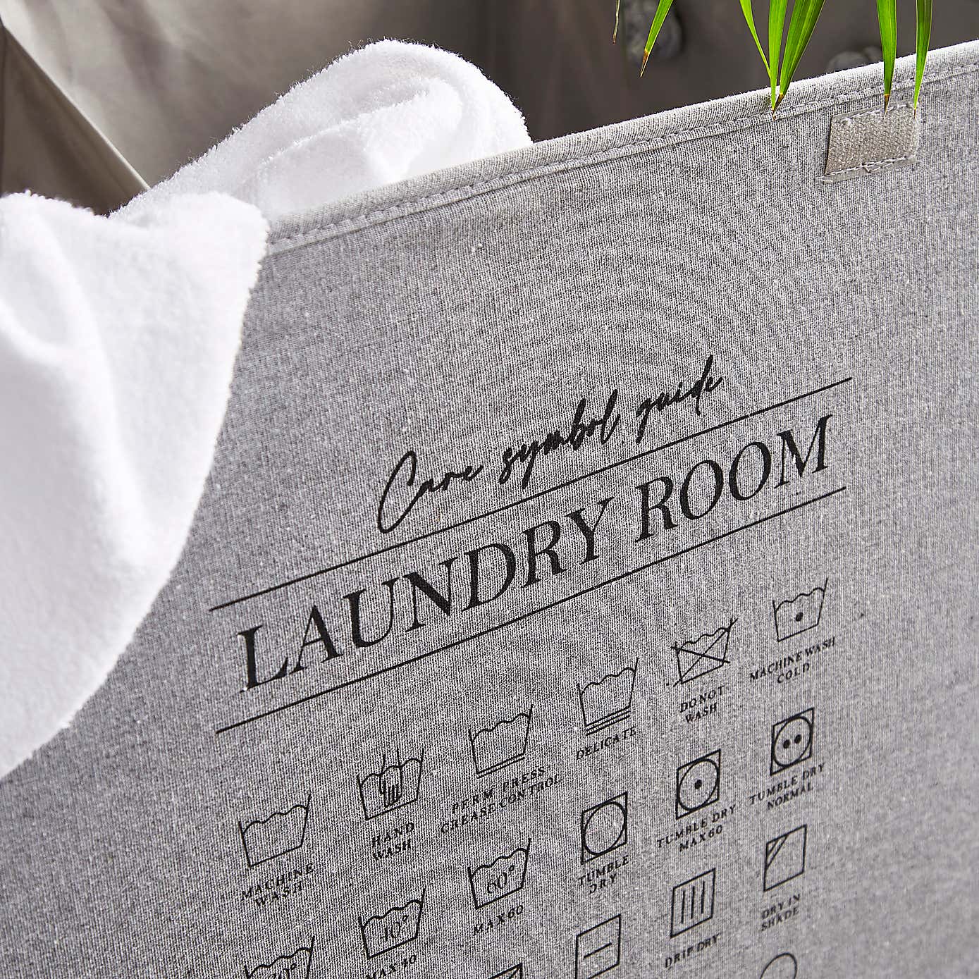 Lights and Darks Printed Laundry Basket