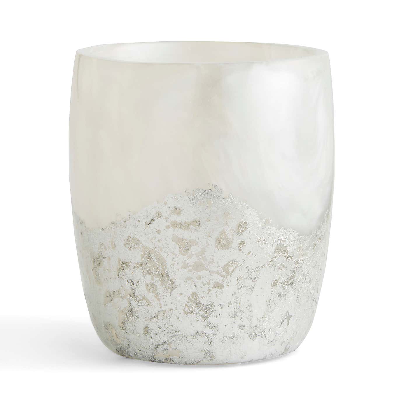 Glam Crackle Bathroom Accessories Set