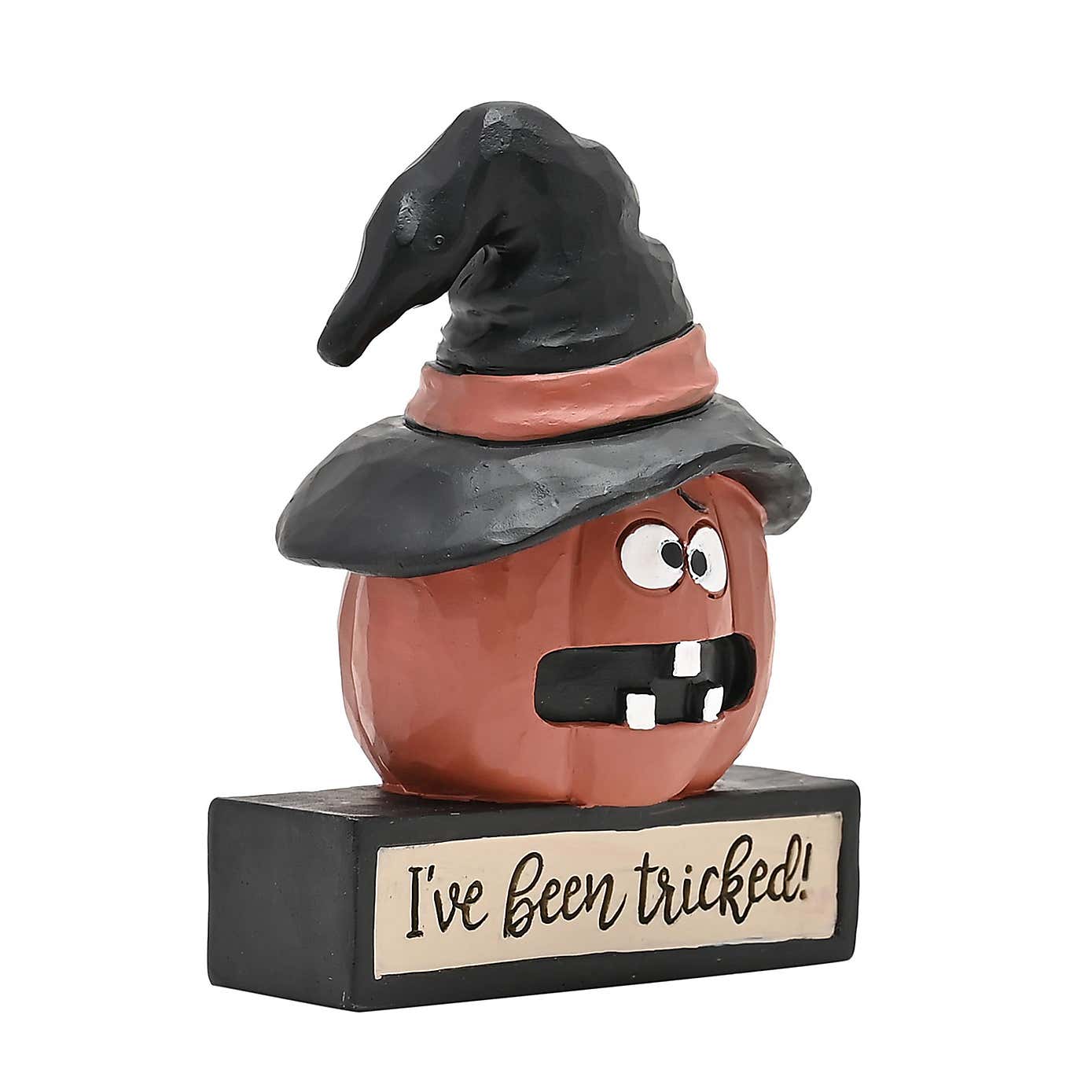 I've Been Tricked Jack-O-Lantern Ornament