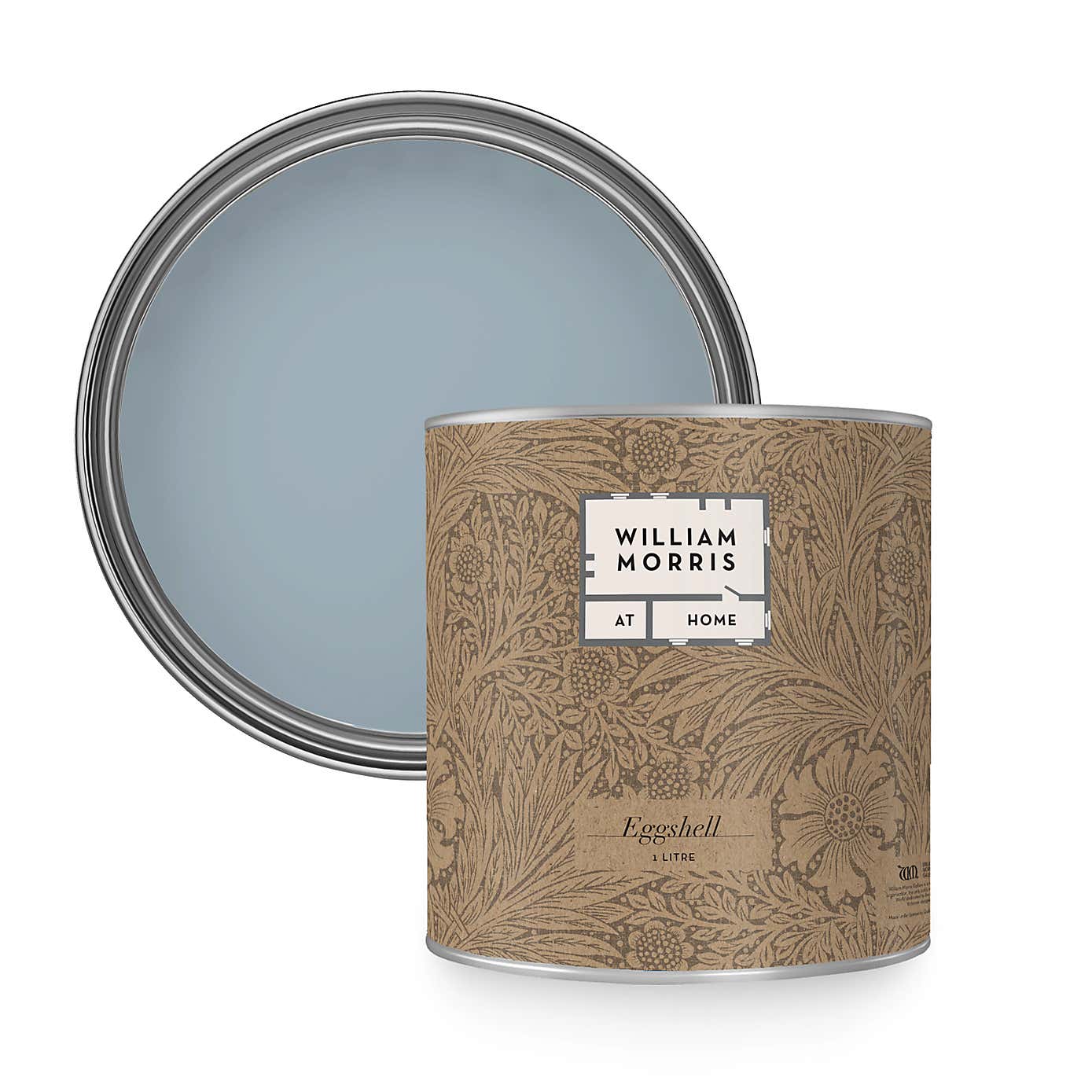 William Morris At Home Woodland Juniper Eggshell Paint