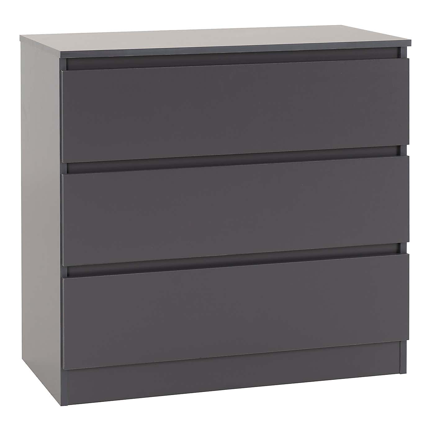 Malvern 3 Drawer Chest