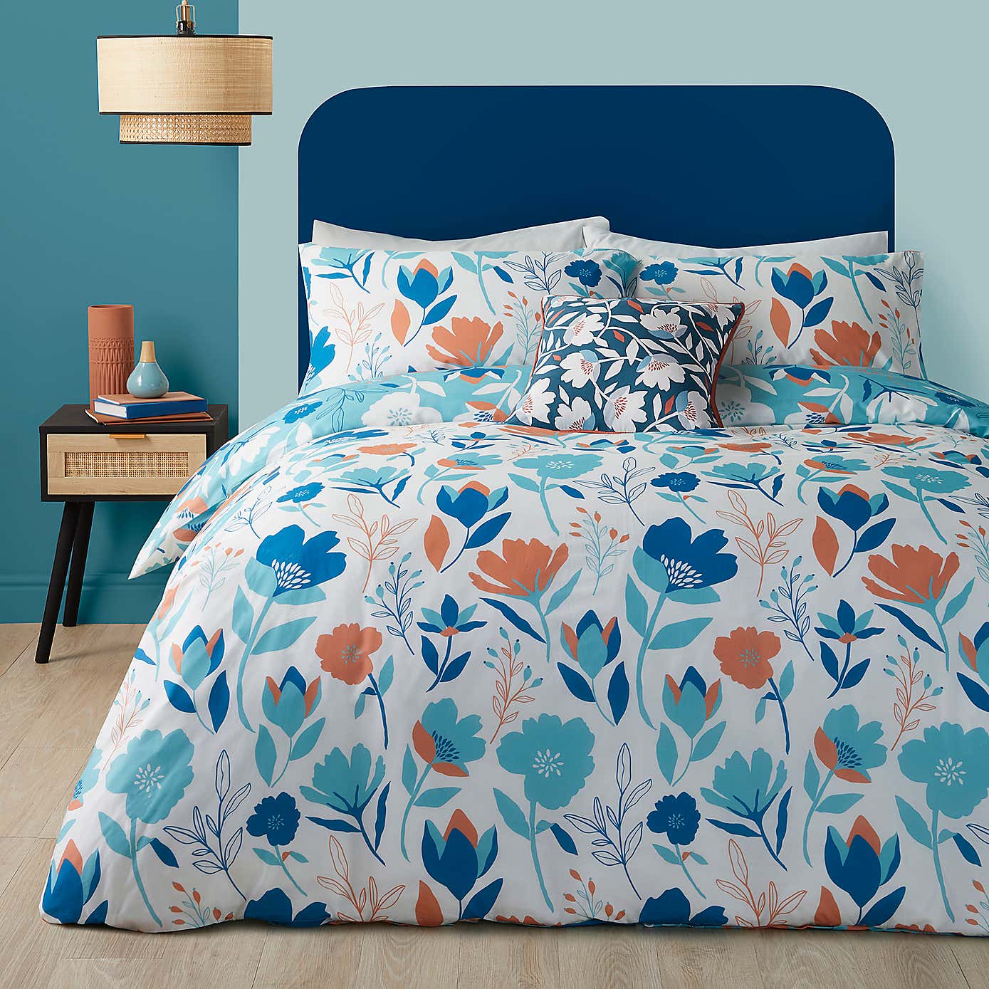 Fusion Luna Reversible Duvet Cover and Pillowcase Set