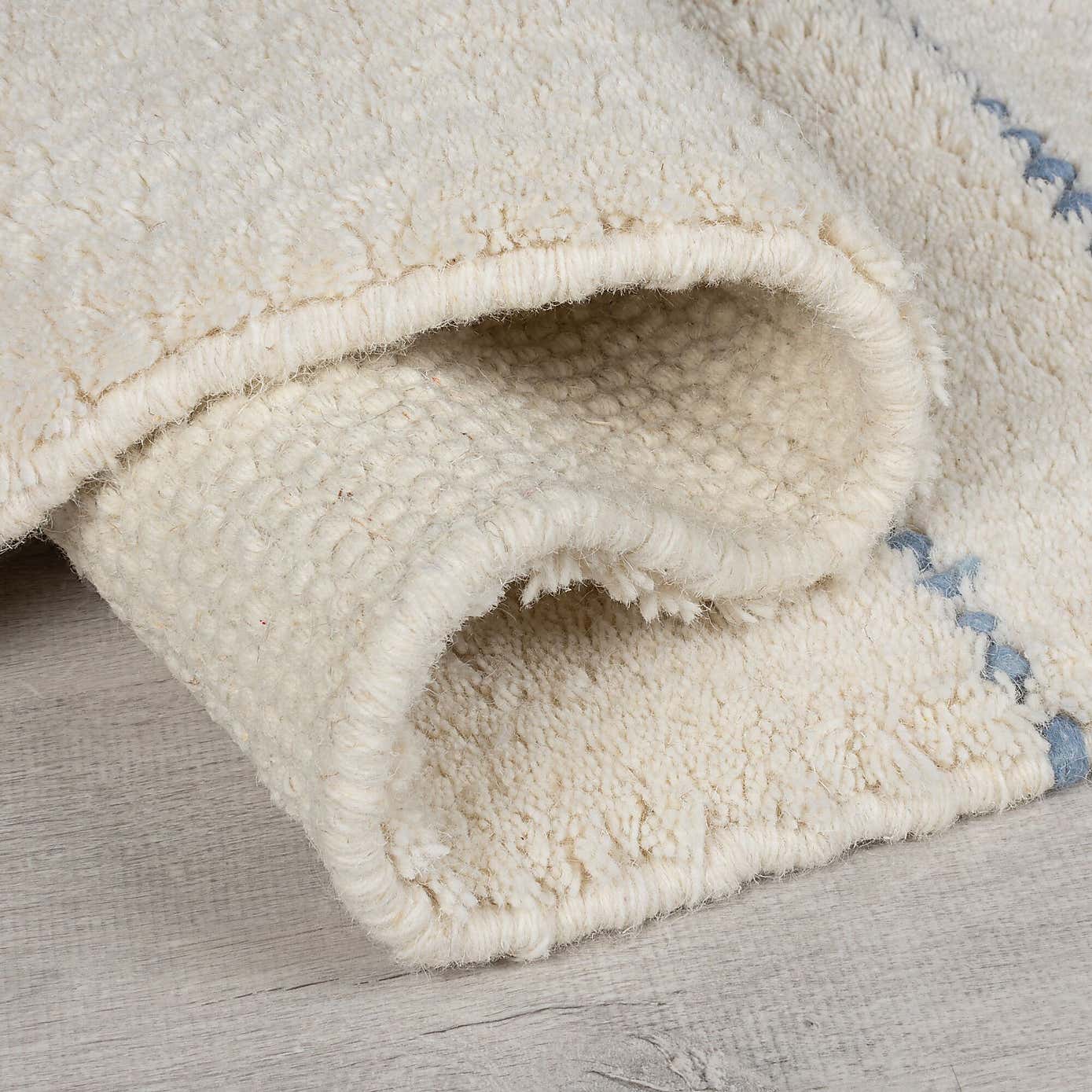 Dottie Geometric Wool Rug