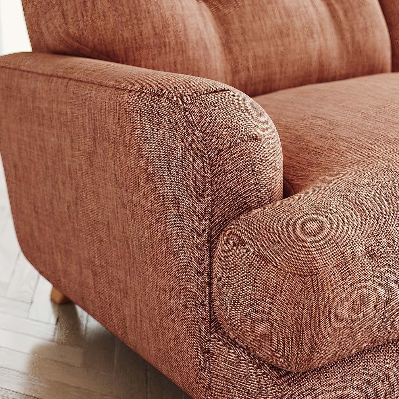 Slub Faux Linen Fabric Sample