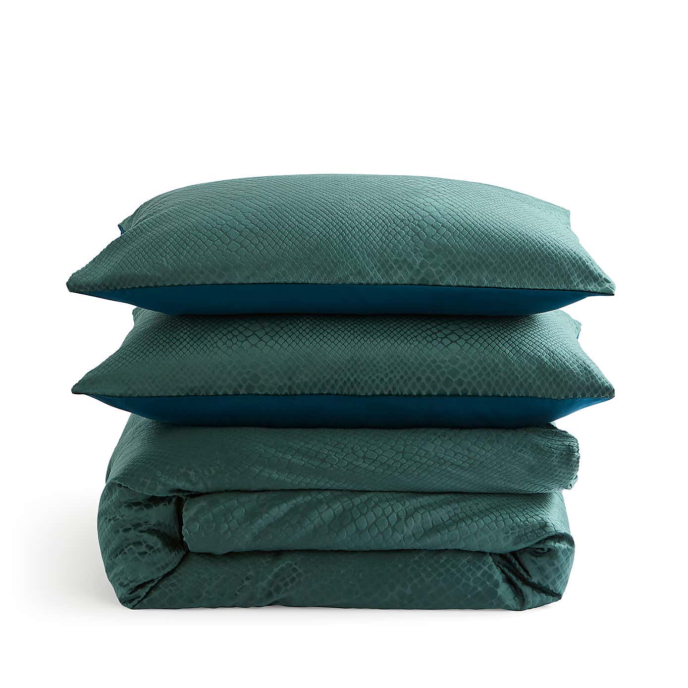 Albany Textured Duvet Cover and Pillowcase Set