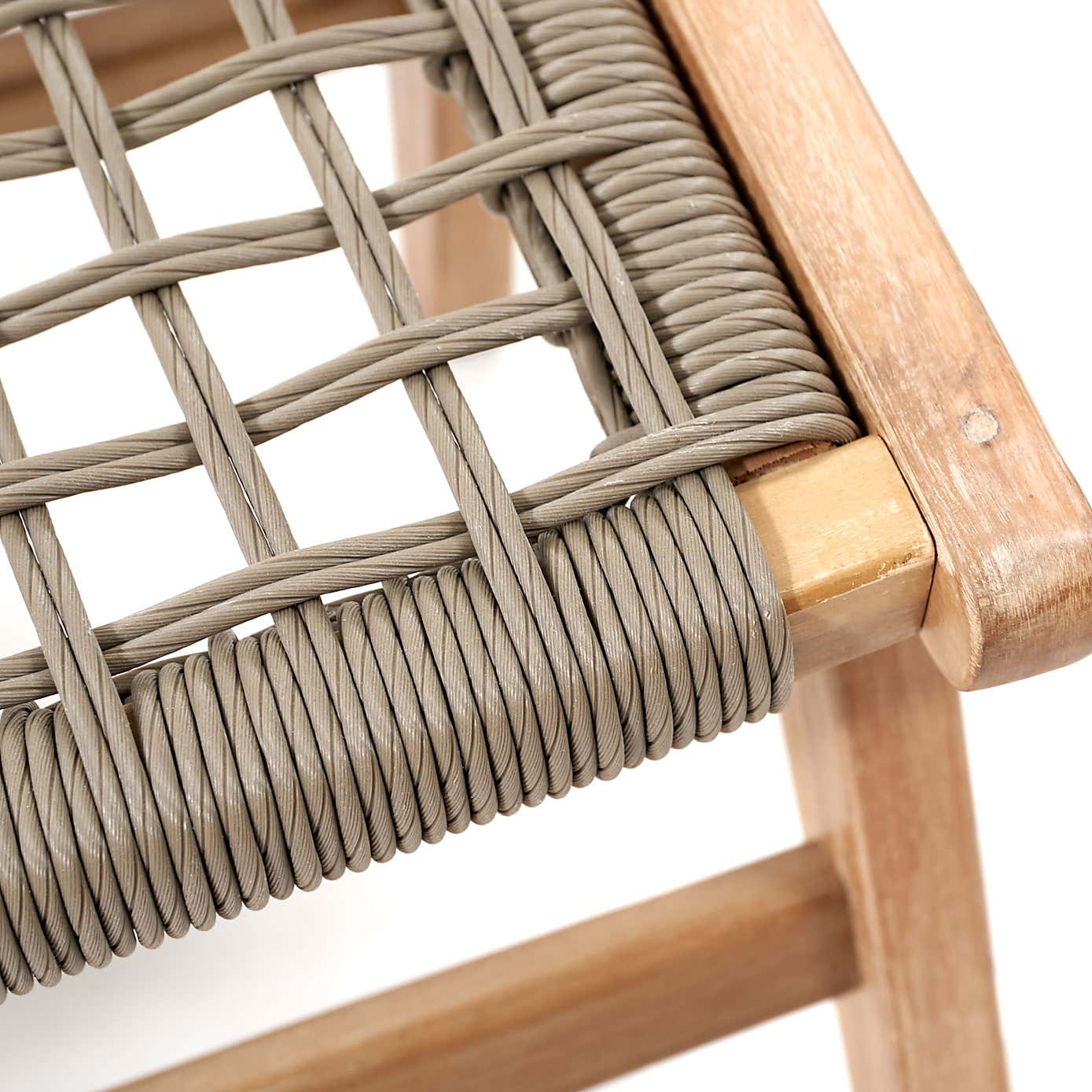 Sesto Garden Chair and Footstool Set