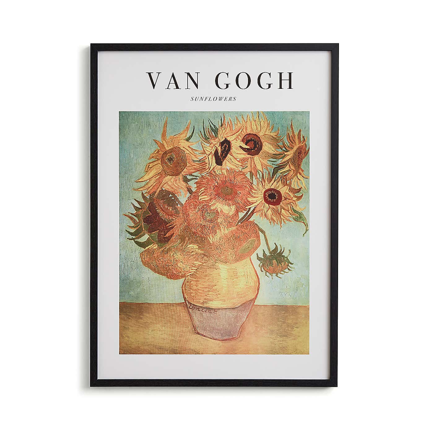 Sunflowers by Van Gogh Framed Print