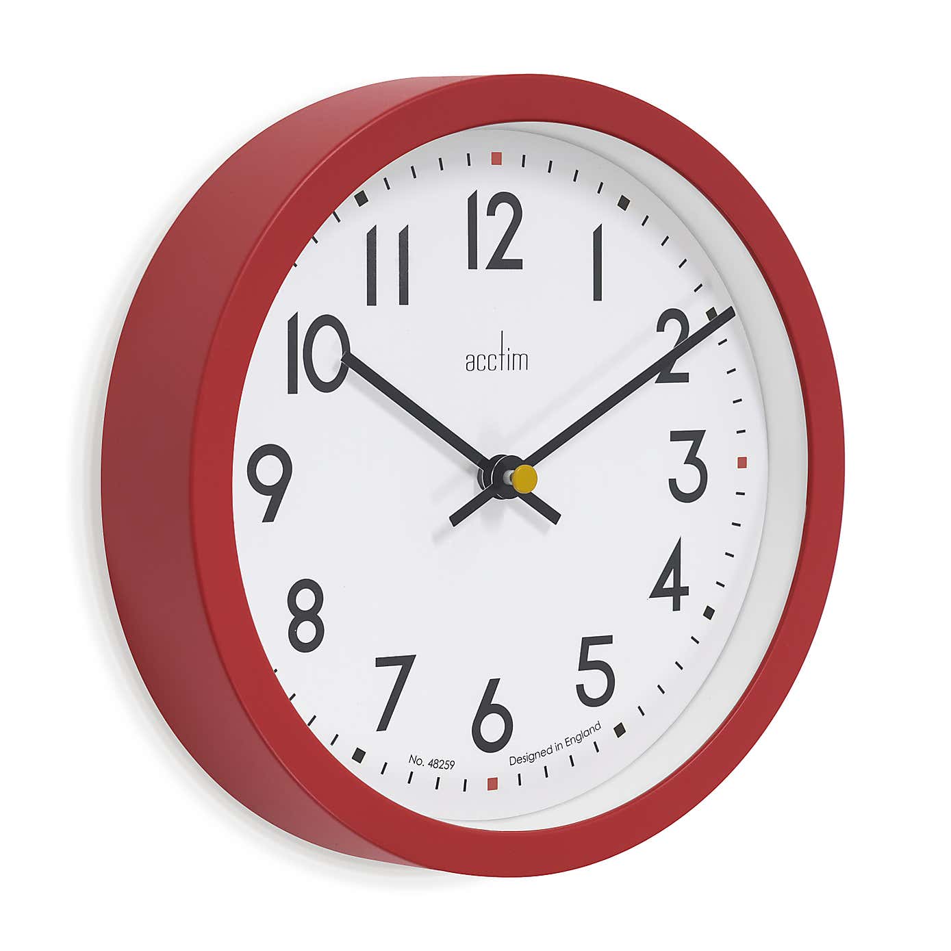 Acctim Elstow Retro Kitchen Wall Clock Quartz 20cm