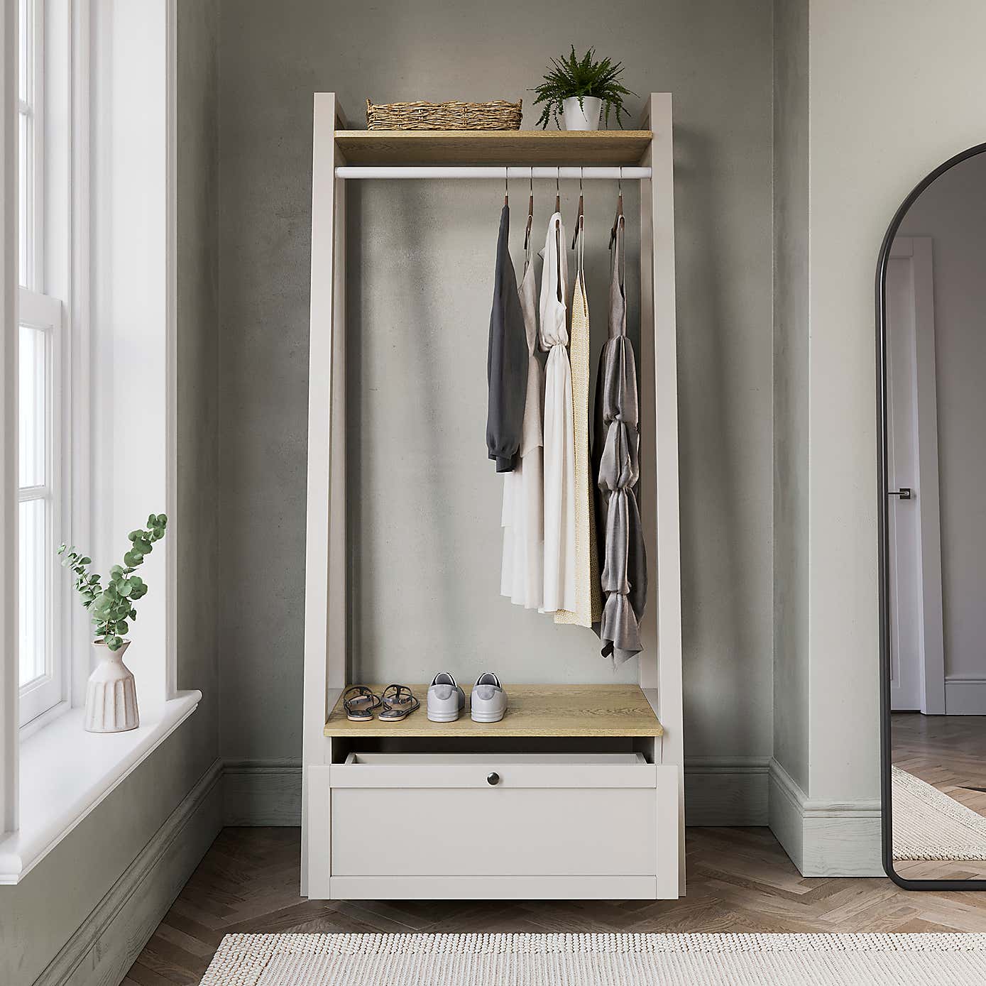 Olney Open Wardrobe
